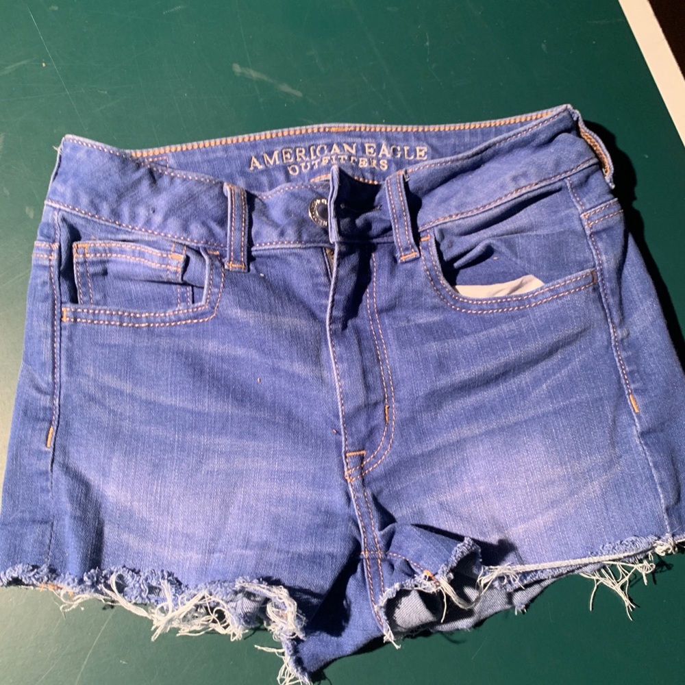 american eagle jean short